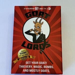 Goat Lords Family Card Game Gatwick Games Strategic New Open Box Game Night